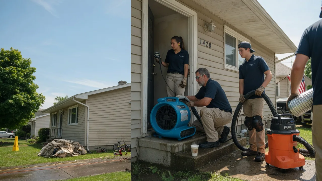 Water Damage Restoration in Johnsonville, IL near me